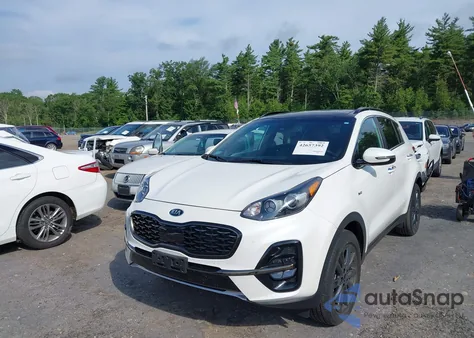 2020 Kia Sportage S из США, поврежденный, VIN KNDP6CAC0L7840427